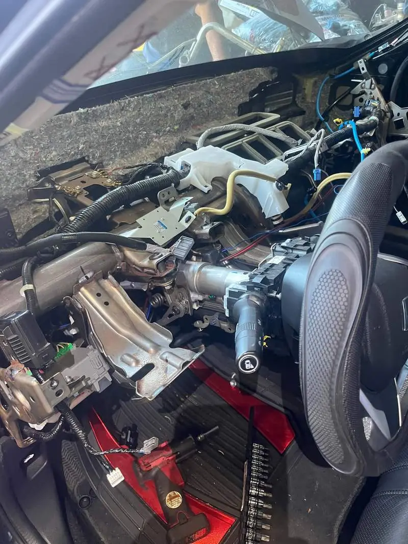 Full dash removal for wiring diagnosis