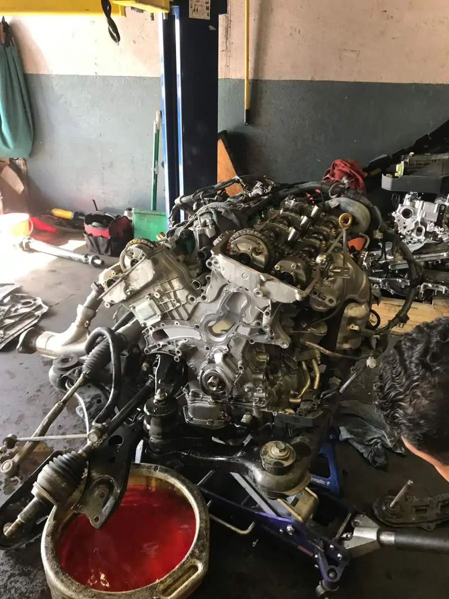 Engine teardown